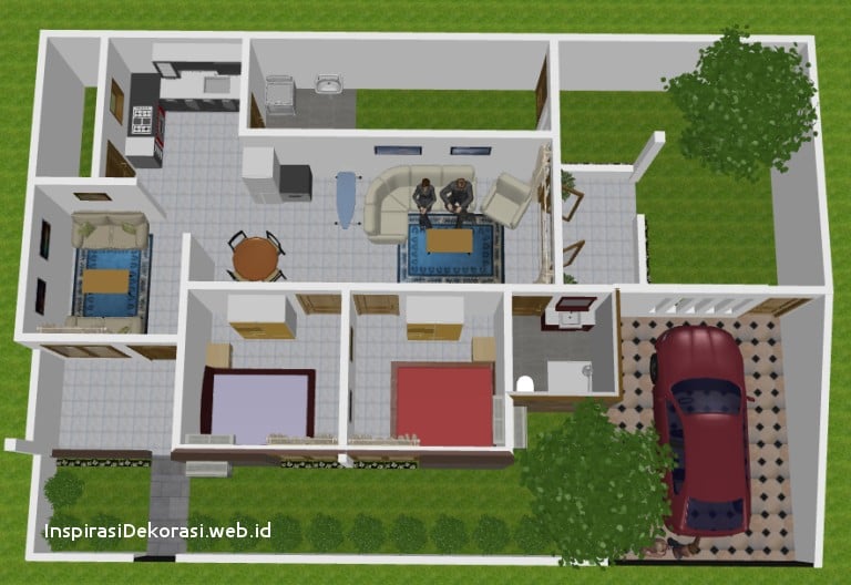 Terbaik Desain Rumah Sederhana 8x7 19 Dalam Inspirasi Dekorasi Rumah Kecil oleh Desain Rumah Sederhana 8x7