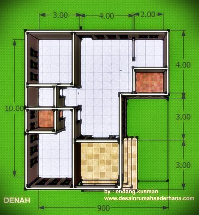 Terbaik Desain Rumah Sederhana Leter L 24 Ide Merombak Rumah Kecil