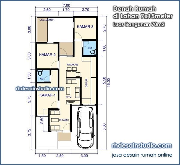 Unik Desain Interior Rumah Minimalis 7 X 15 70 Tentang Ide Merombak Rumah Kecil untuk Desain Interior Rumah Minimalis 7 X 15