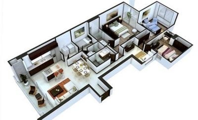 Unik Desain Rumah Mewah 3 Kamar Tidur 94 Menciptakan Desain Rumah Gaya Ide Interior dengan Desain Rumah Mewah 3 Kamar Tidur