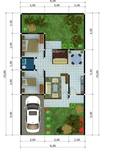 Unik Desain Rumah Minimalis 6 X 9 84 Dengan Tambahan Rumah Merancang Inspirasi untuk Desain Rumah Minimalis 6 X 9