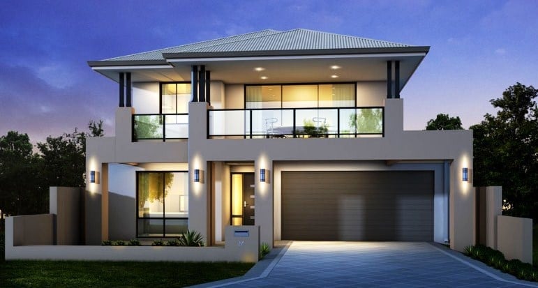 Desain Rumah Modern Besar  Arcadia Desain