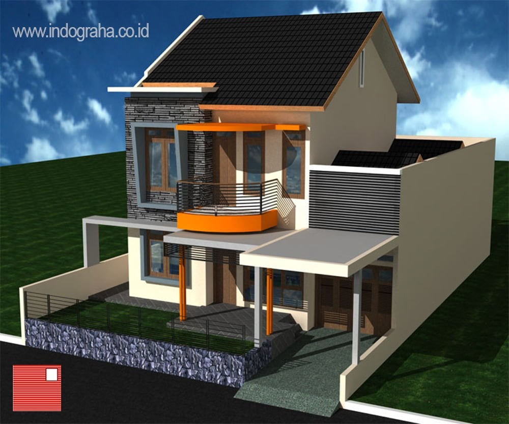 11 Gambar Model Rumah Tingkat Terbaru dan Terlengkap