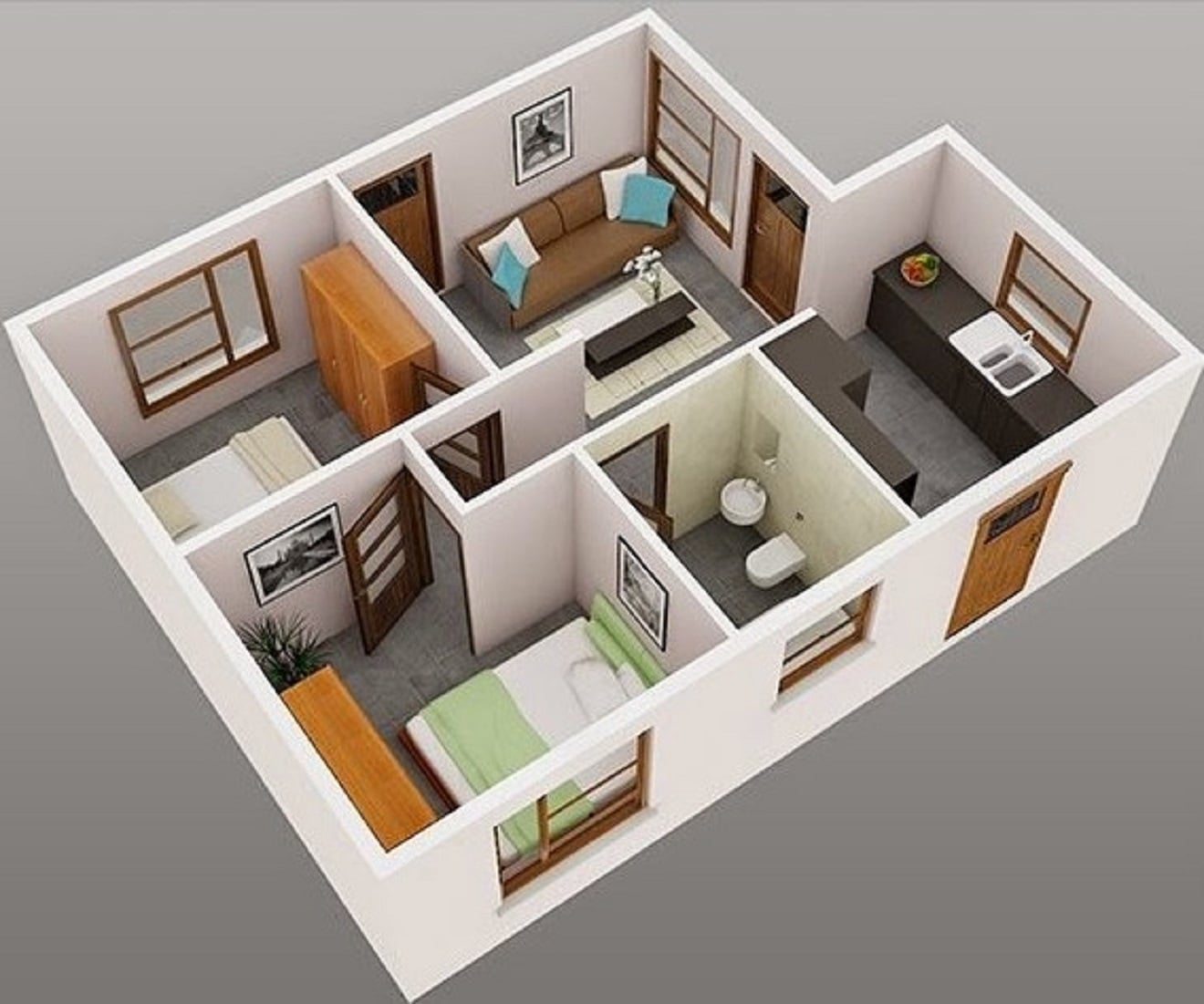 11 Terbaik Rumah Minimalis Sederhana 1 Lantai 2 Kamar Yang Belum Banyak Diketahui