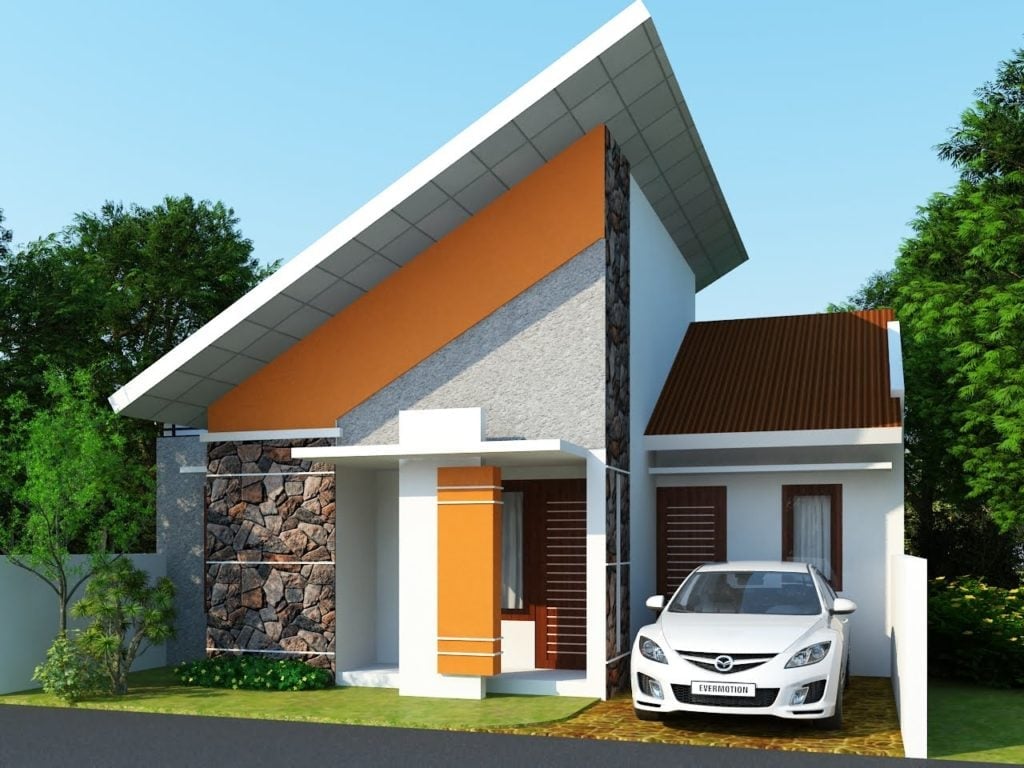 12 Ide Cantik Gambar Rumah Sederhana 1 Lantai Kreatif Deh