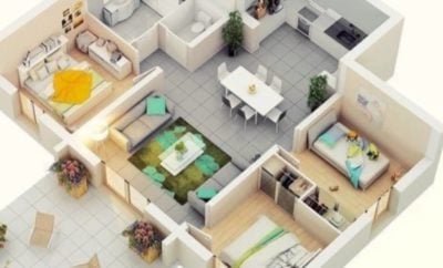 12 Terindah Model Rumah 3 Kamar Trend Masa Kini