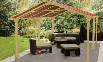 12 Trendy Model Gazebo Modern Paling Indah Dan Keren Trend Masa Kini