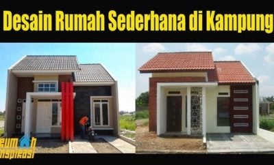 14 Ragam Seni Rumah Kampung Minimalis Terbaru dan Terlengkap