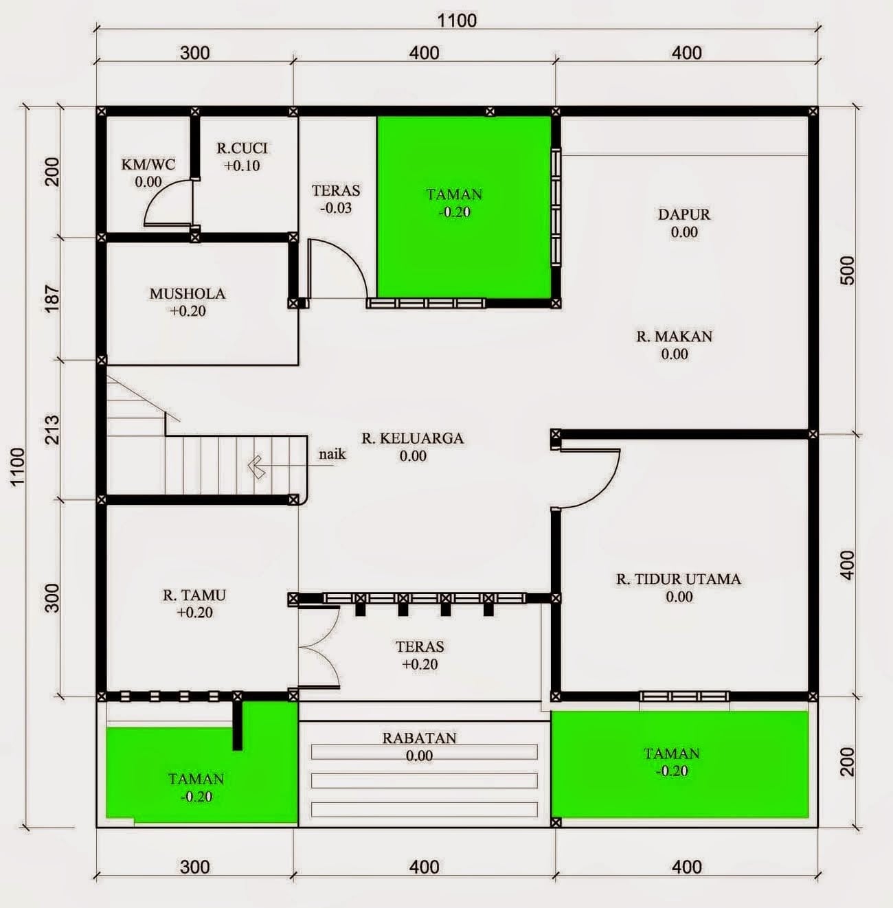 15 Gambar Desain Rumah Minimalis Dengan Mushola Istimewa Banget