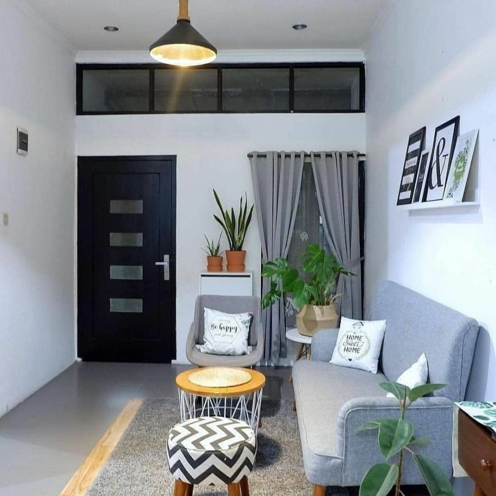15 Ragam Seni Interior Rumah Minimalis Ruang Tamu Paling Terkenal