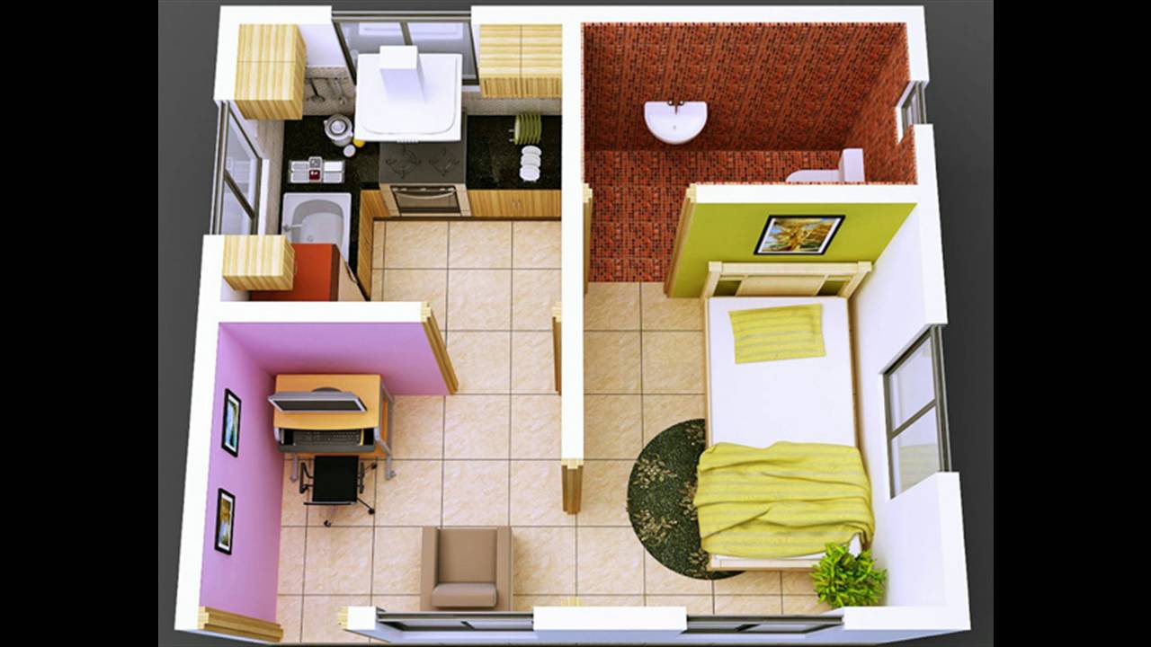 15 Trendy Desain Rumah Minimalis 1 Kamar Terbaru dan Terlengkap