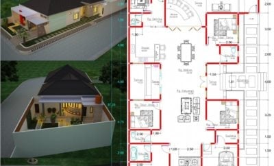 17 Kumpulan Desain Rumah Minimalis 5 Kamar Paling Banyak di Cari