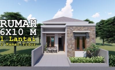 18 Terindah Rumah Minimalis Sederhana 1 Lantai 2 Kamar Paling Banyak di Cari