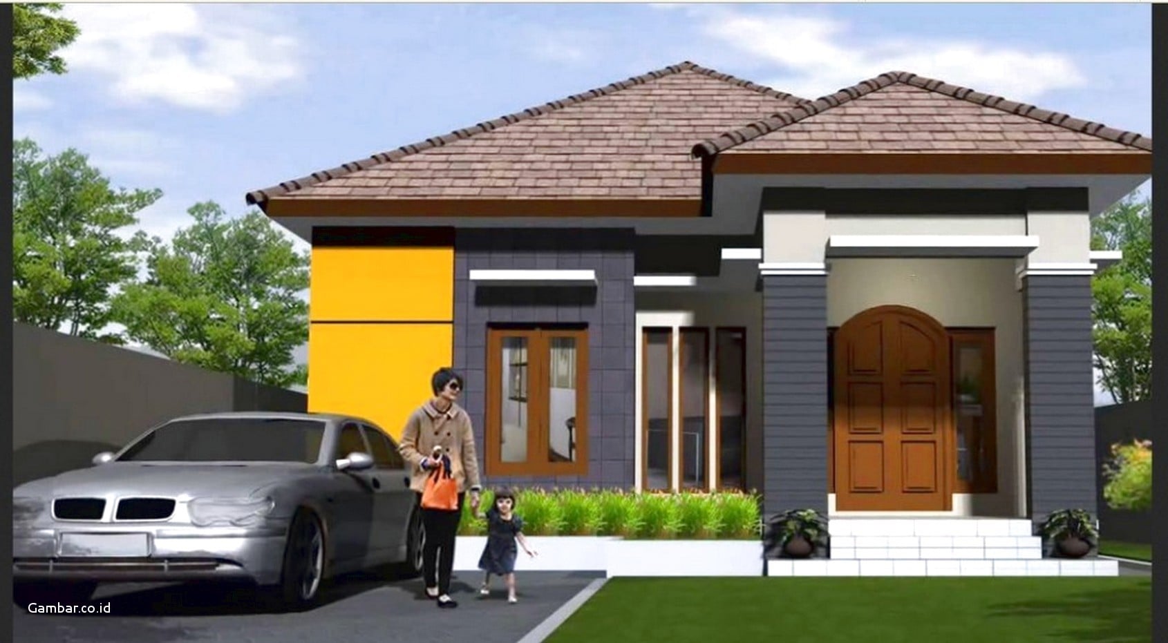 19 Trendy Rumah Minimalis Halaman Luas Paling Populer di Dunia