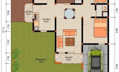 21 Gambar Desain Rumah 3 Kamar Tidur Paling Banyak di Cari