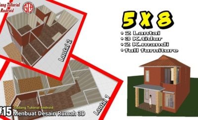 21 Kumpulan Rumah Minimalis 5 X 8 Paling Terkenal