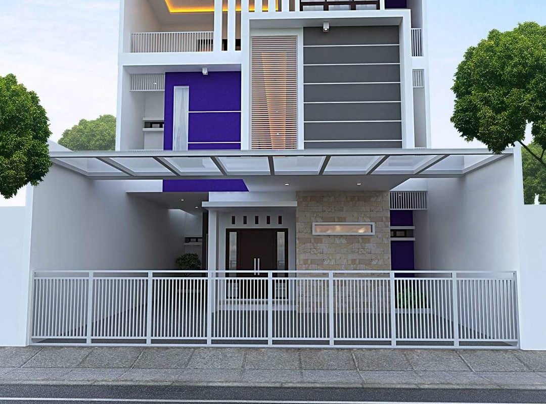 21 Terindah Rumah Minimalis Modern Tampak Depan Trend Masa Kini