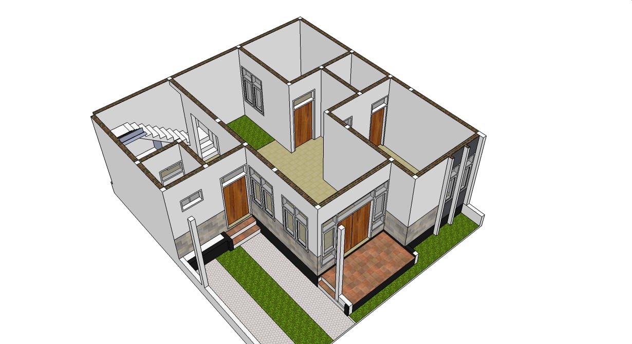 22 Terindah Rumah Minimalis 8×10 Paling Banyak di Cari