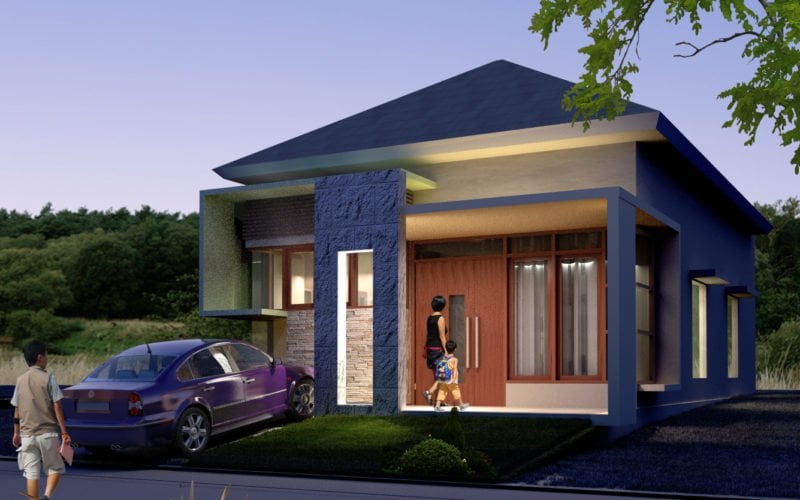 24 Populer Desain Atap Rumah Minimalis Trend Masa Kini