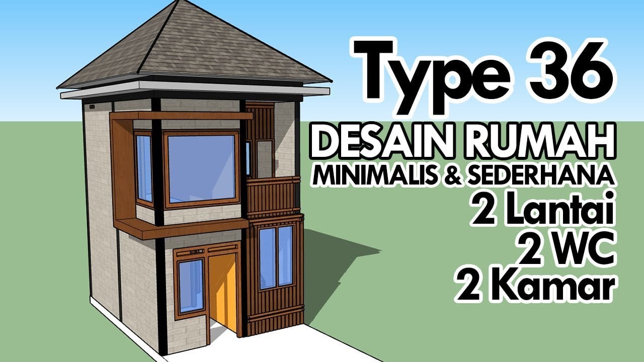 27 Inspirasi Rumah Minimalis Sederhana Type 36 Lantai 2 Paling Banyak di Cari