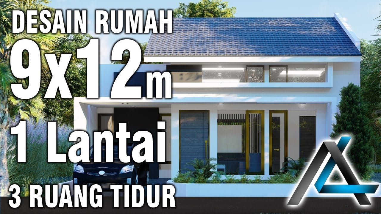 27 Ragam Seni Desain Rumah Minimalis 9 X 12 Kreatif Deh