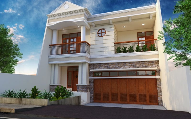 27 Terindah Gambar Rumah Klasik Modern Istimewa Banget