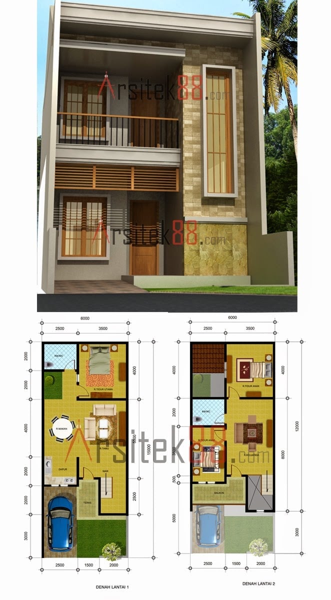 29 Ragam Seni Desain Rumah Minimalis 6×6 Trend Masa Kini