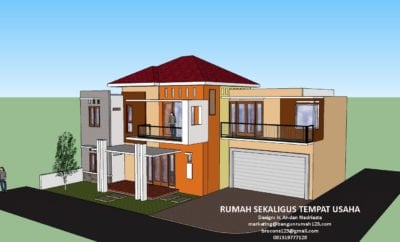 29 Ragam Seni Model Rumah Minimalis Warung Istimewa Banget