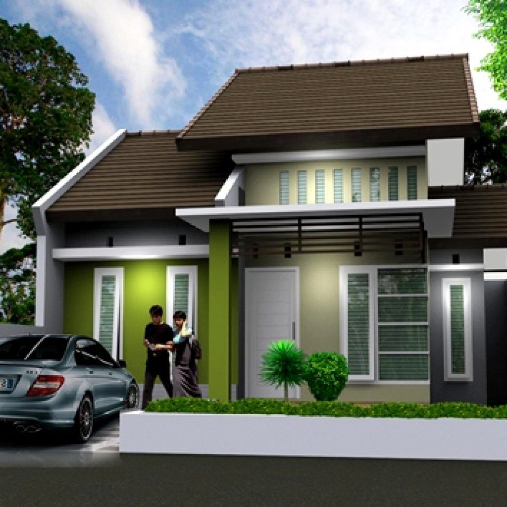 31 Ide Cantik Model Rumah Minimalis Kampung Istimewa Banget