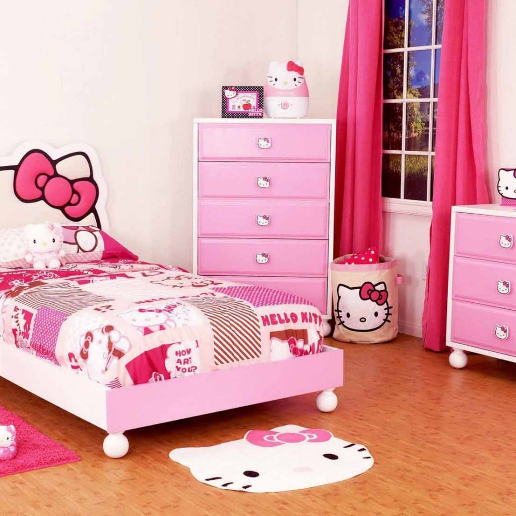 32 Inspirasi Desain Kamar Hello Kitty Terbaru dan Terlengkap