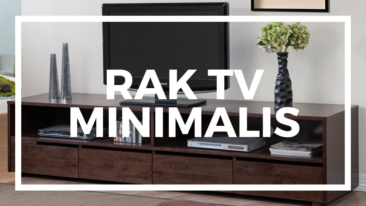 33 Terbaik Desain Rak Tv Minimalis Terbaru dan Terlengkap