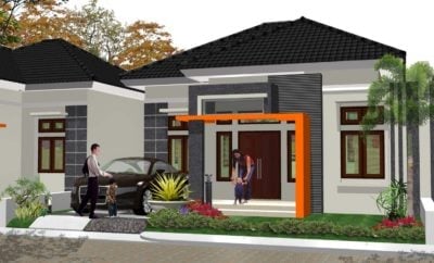 35 Ragam Seni Gambar Depan Rumah Minimalis Istimewa Banget