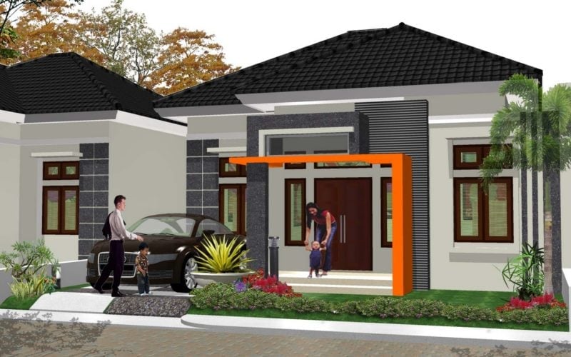 35 Ragam Seni Gambar Depan Rumah Minimalis Istimewa Banget