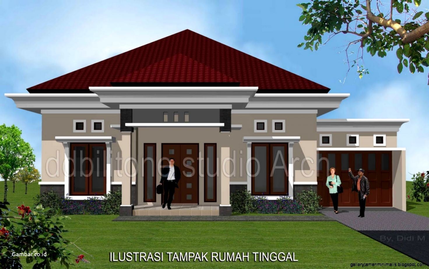 37 Terindah Rumah Bagus Minimalis Trend Masa Kini