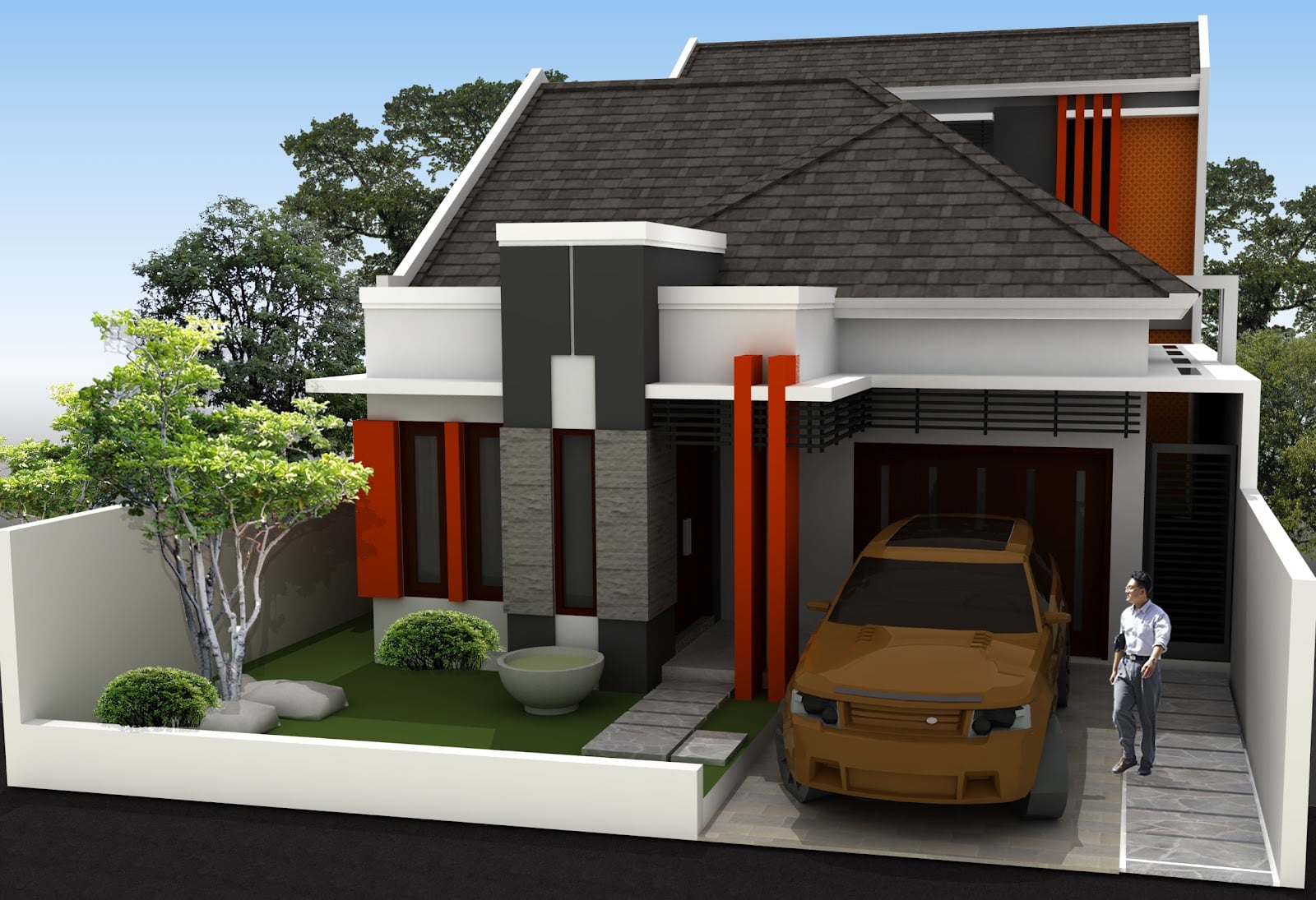 38 Inspirasi Rumah Minimalis Modern Type 60 Terbaru 2020