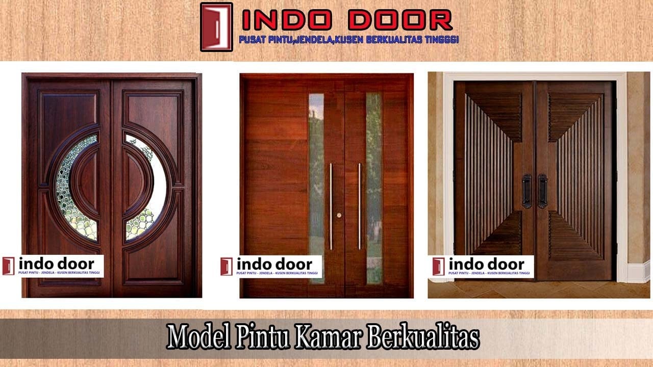 38 Populer Model Pintu Kayu Istimewa Banget