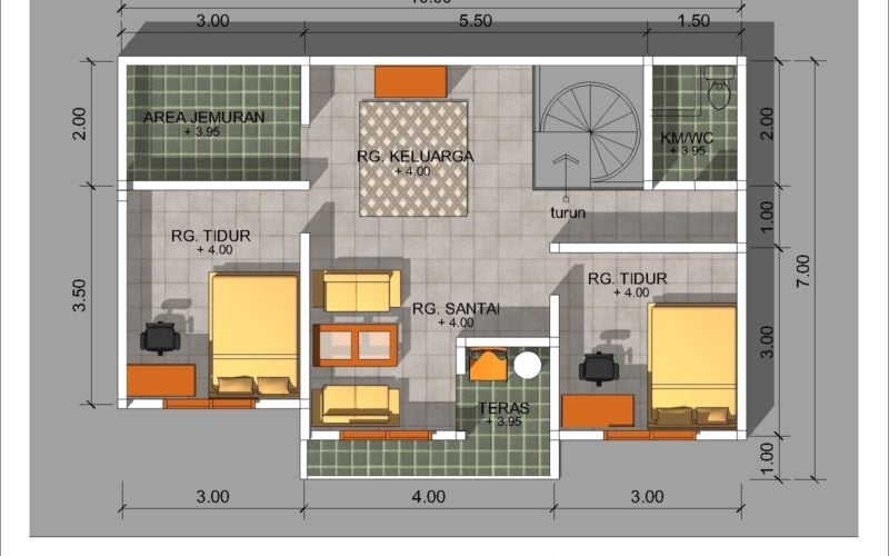 39 Ide Cantik Rumah Minimalis 6×10 Yang Belum Banyak Diketahui