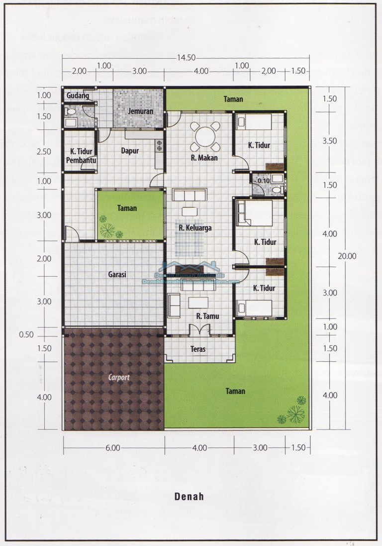 39 Trendy Desain Rumah Minimalis Modern 1 Lantai 3 Kamar Istimewa Banget
