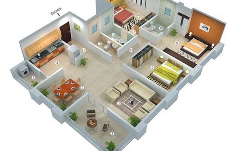 41 Terindah Desain Rumah Minimalis 1 Kamar Paling Terkenal