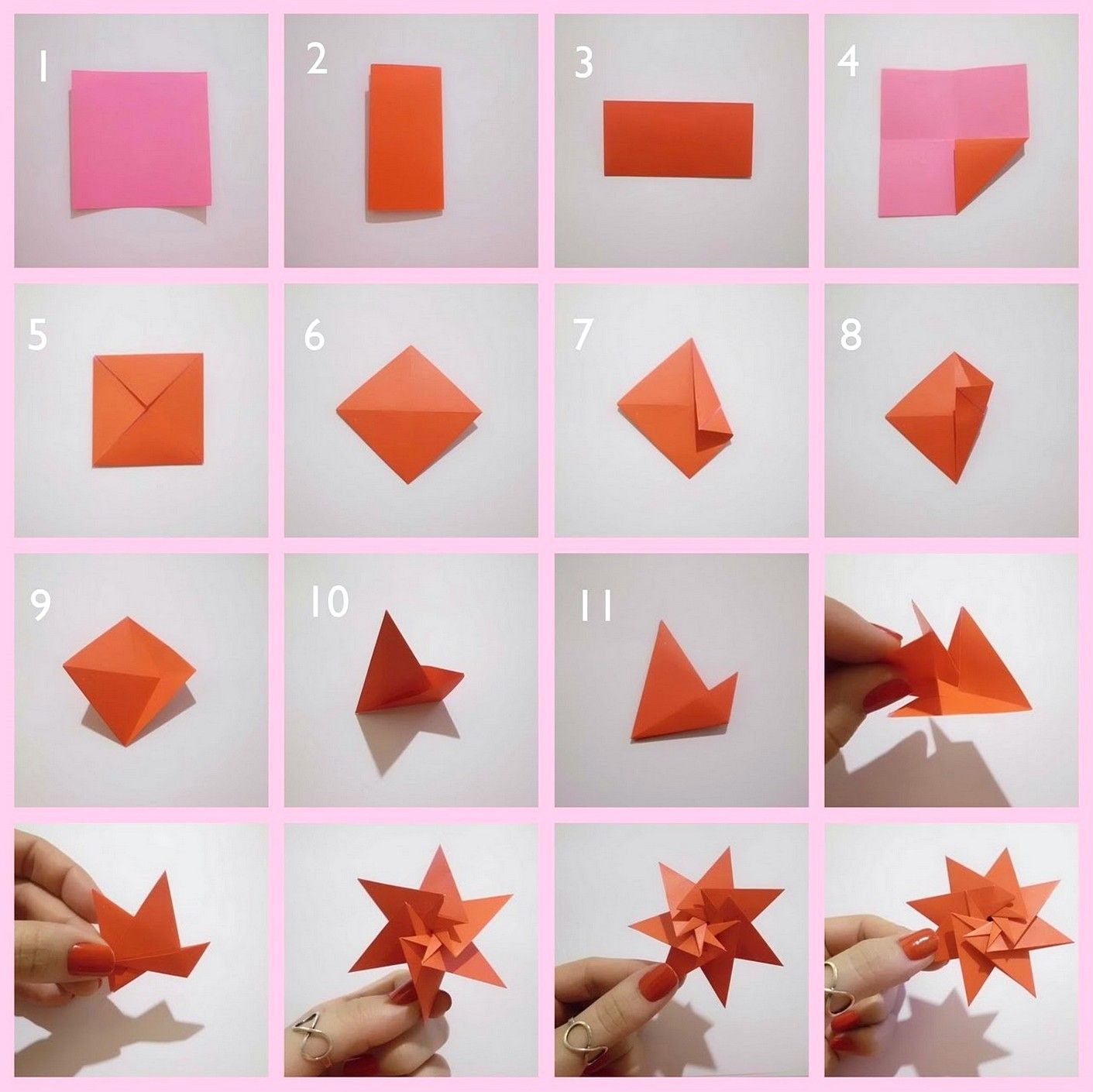 42 Inspirasi Hiasan Dinding Kamar Dari Kertas Origami Istimewa Banget