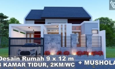 42 Kumpulan Rumah Minimalis 9×12 Istimewa Banget