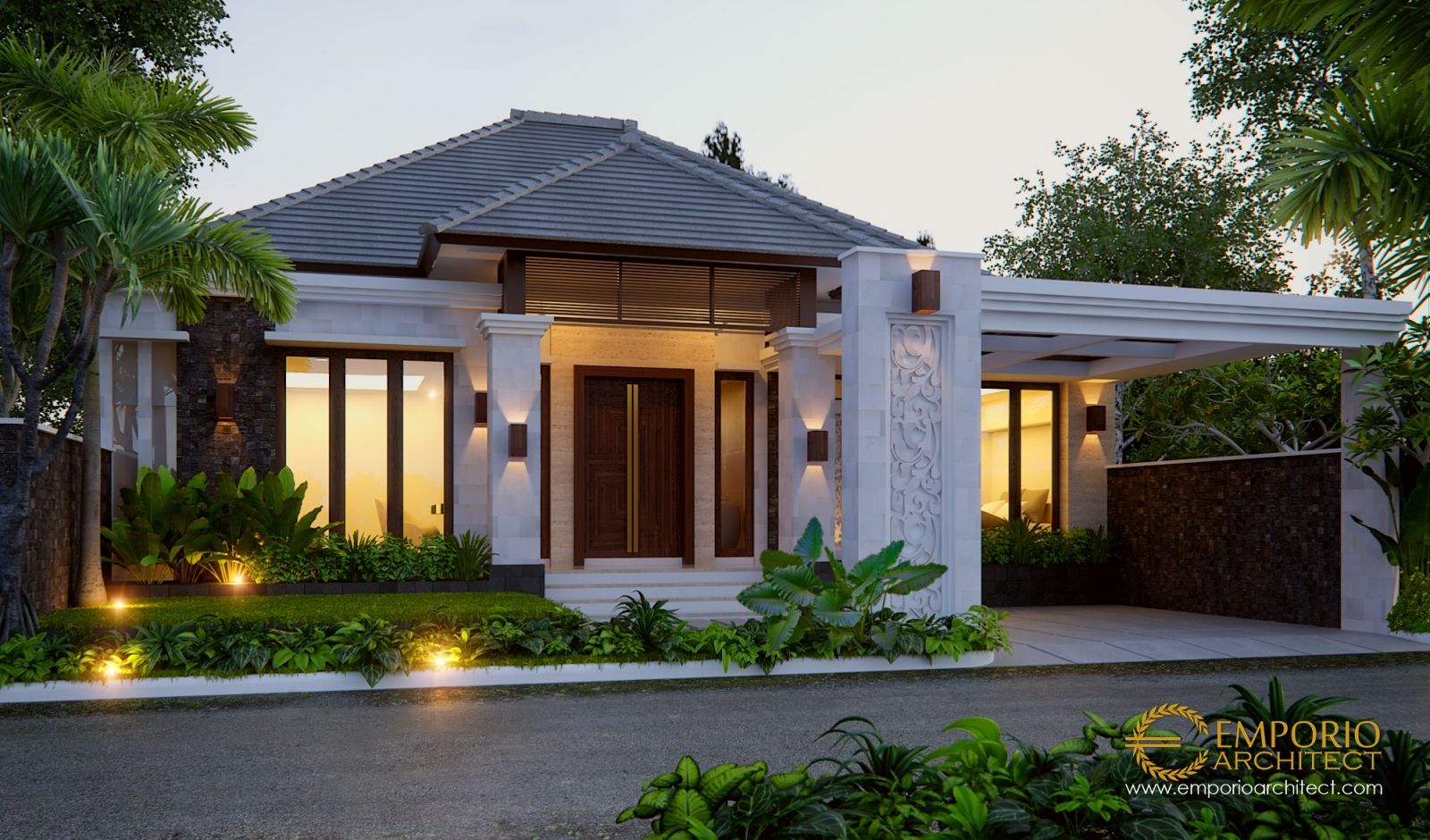 43 Kumpulan Desain Rumah Tropis Terbaru 2020