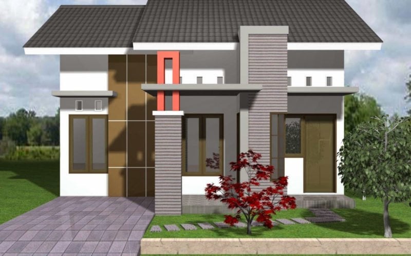 44 Terindah Model Rumah Ukuran 8×12 Terbaru 2020