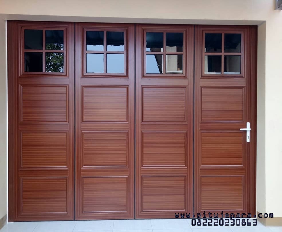 44 Trendy Model Pintu Garasi Kreatif Deh