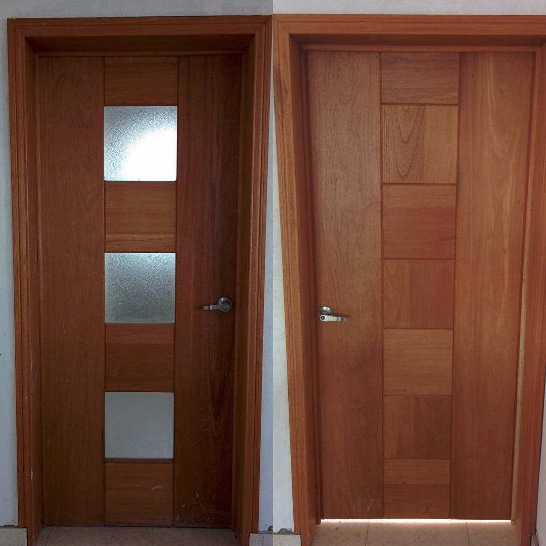 45 Ide Cantik Desain Pintu Rumah Minimalis Paling Terkenal ...