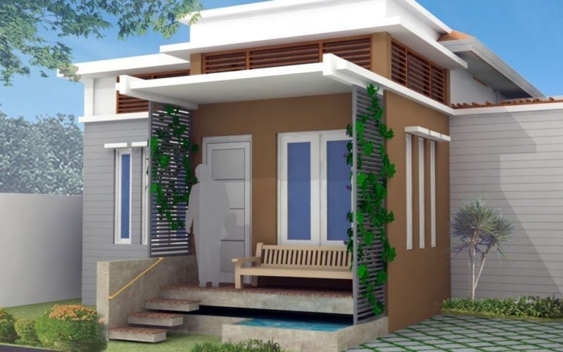 46 Terbaik Model Teras Rumah Minimalis Modern Sangat Mempesona Terbaru 2020