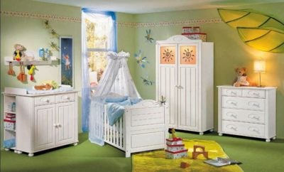 47 Inspirasi Desain Kamar Bayi Trend Masa Kini