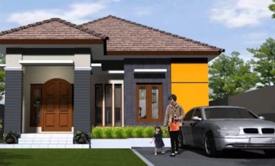 48 Inspirasi Model Rumah Minimalis Satu Lantai Istimewa Banget