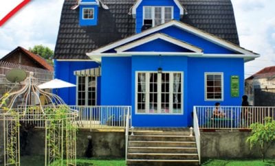 49 Kumpulan Rumah Minimalis Biru Terbaru 2020