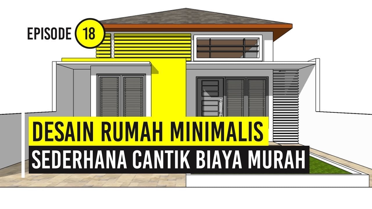 50 Trendy Rumah Minimalis Sederhana Biaya Murah Trend Masa Kini